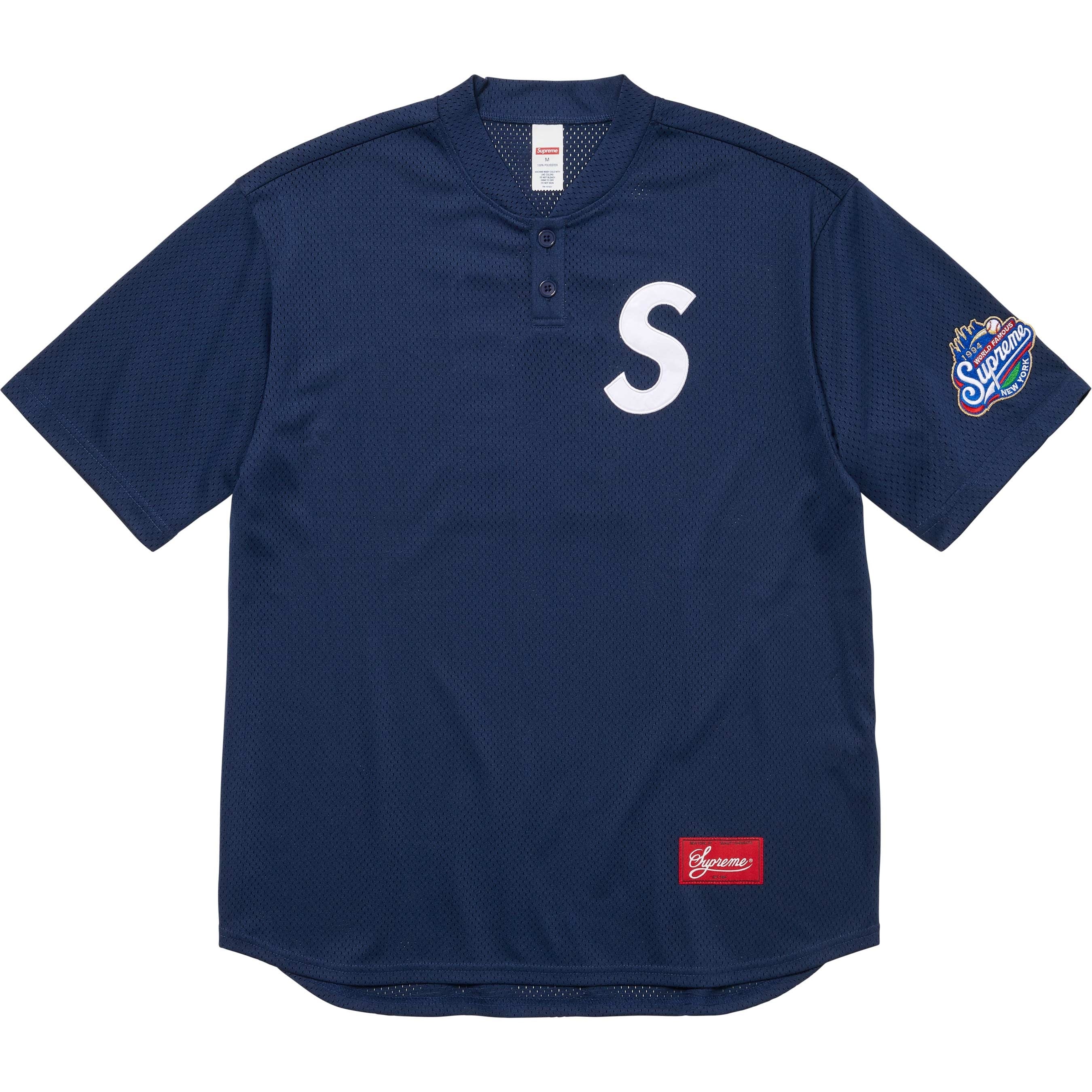 S Logo Baseball Henley view 16